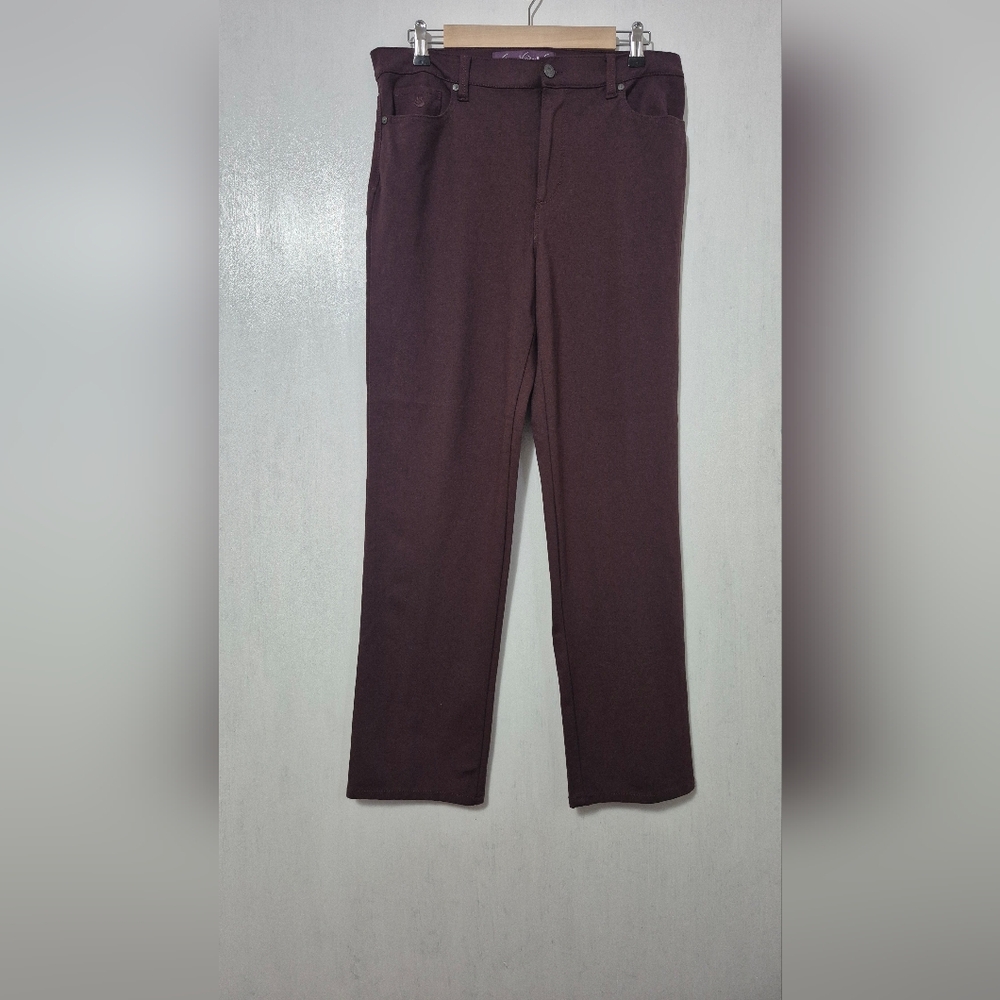 Gloria Vanderbilt Purple Pants Size 12